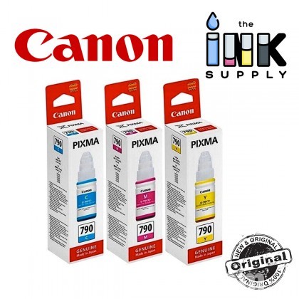 Canon G2000 790 Genuin Dye Ink Refill Cartridge Set